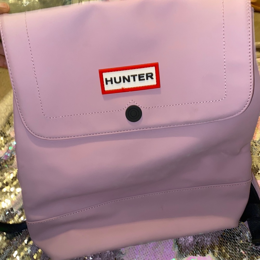 Lavender Hunter Backpack Purse